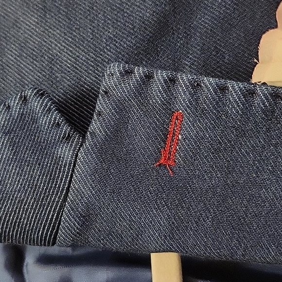 Like Denim Soul Of London Jacket Blue 42R Strech - Picture 4 of 15